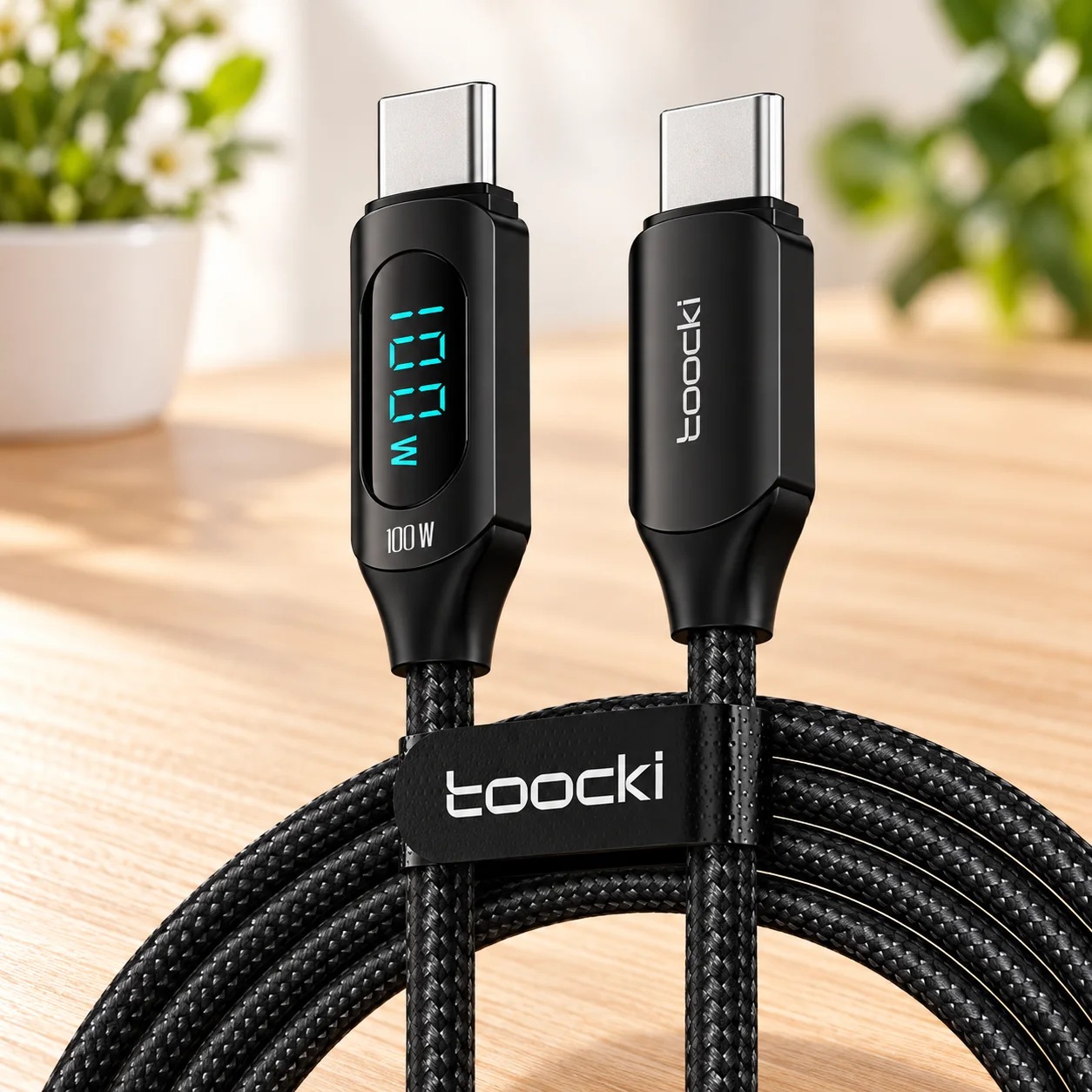 Cable de carga 100W LED - Toocki