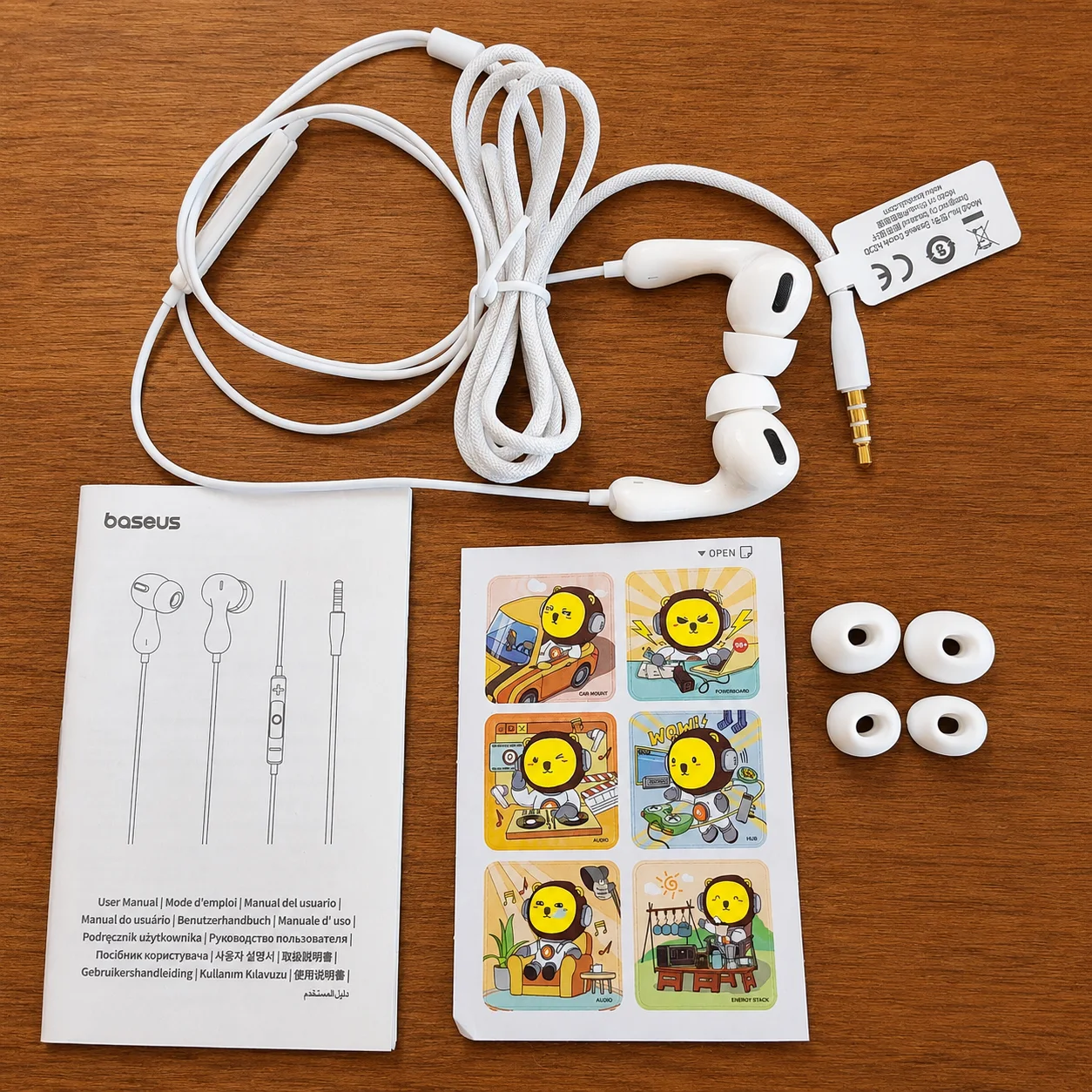 Auricular con cable - Baseus Encok