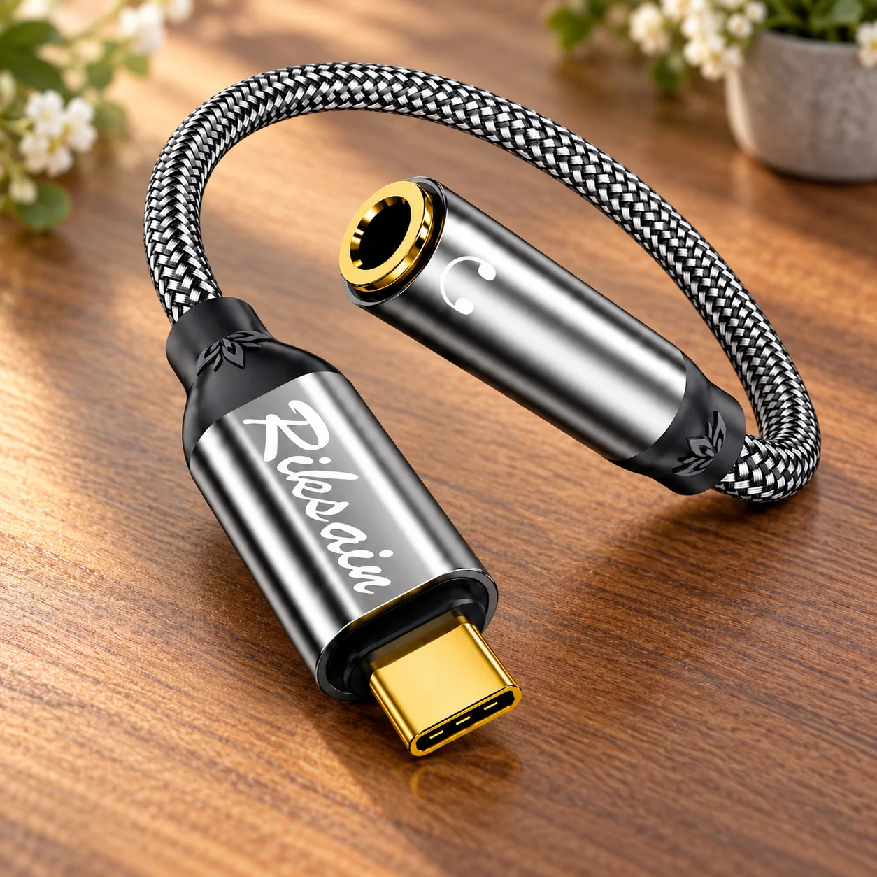 Adaptador auxiliar a tipo C - Riksoin