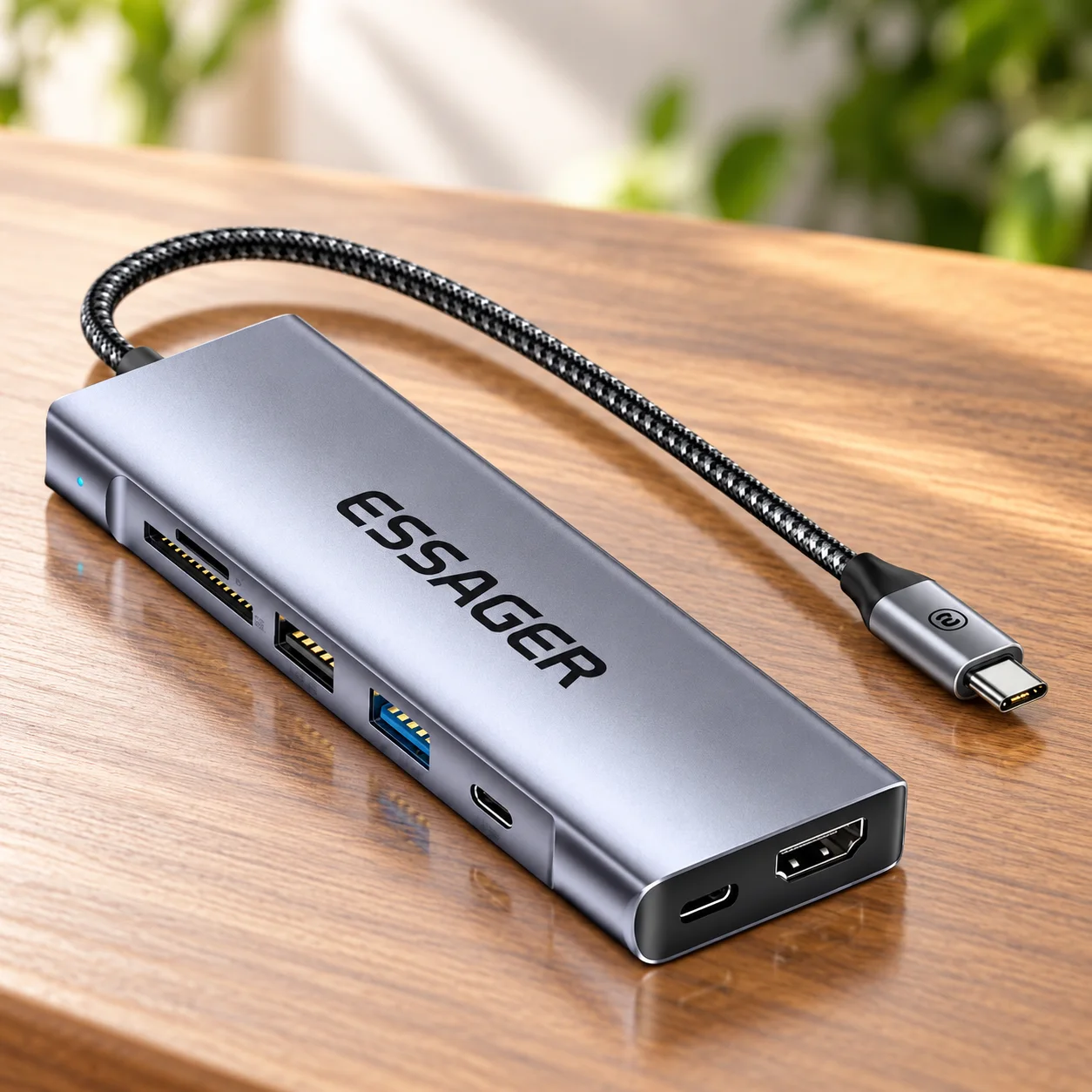 Essager HUB 8 EN 1 con Case SSD M.2 · imagen 2