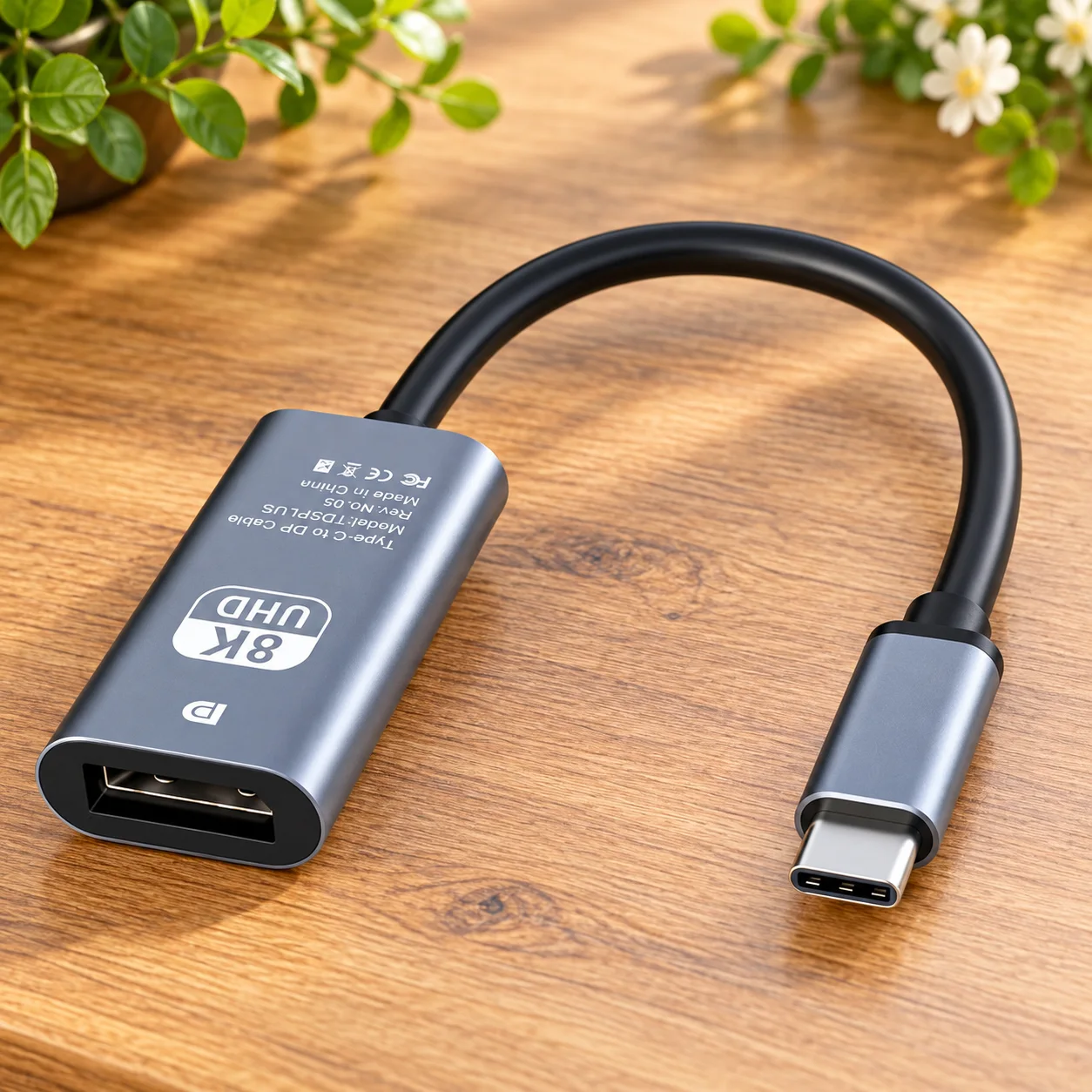 Adaptador USB C a Display 8K