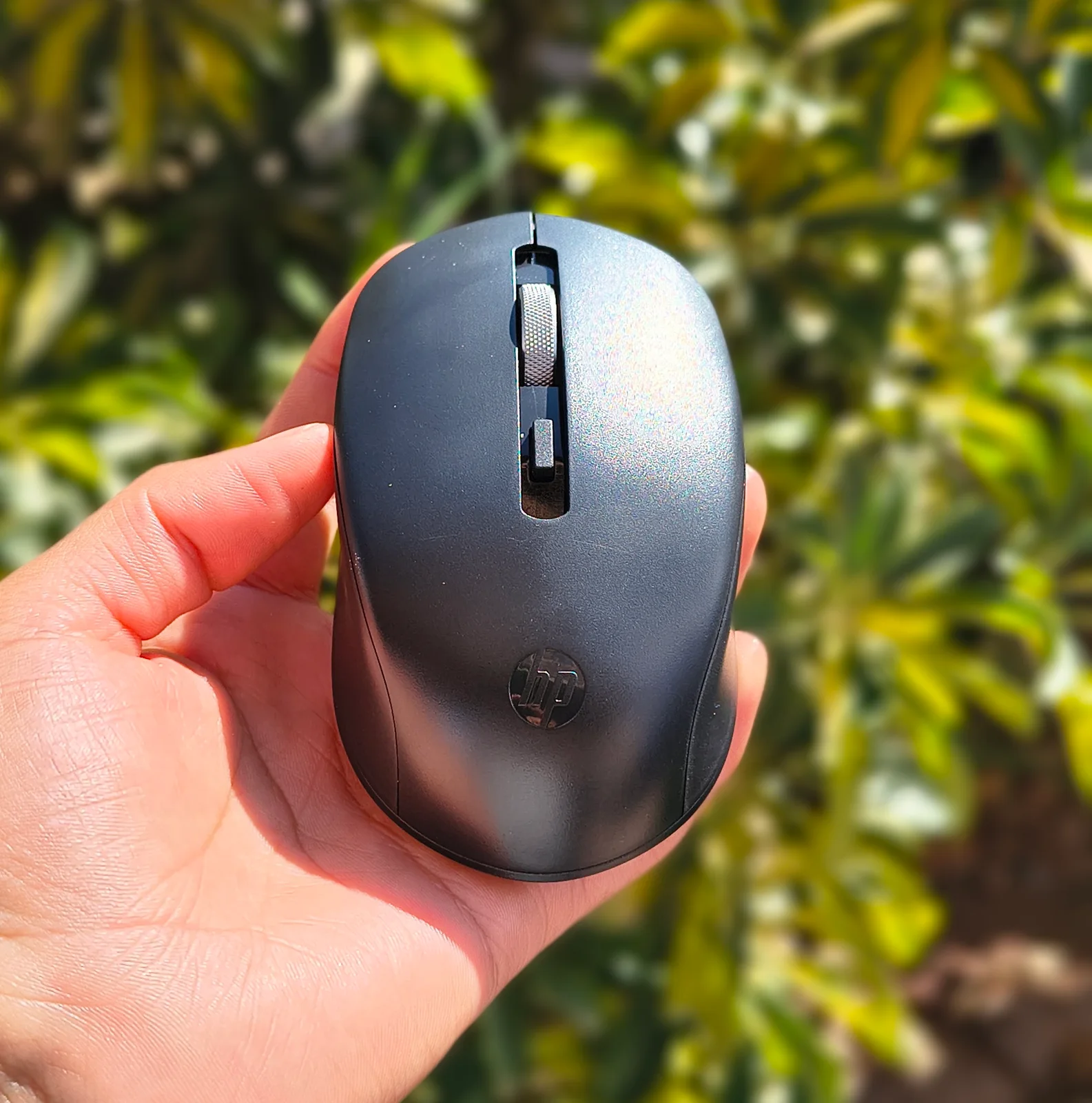 Mouse inalámbrico con pilas HP
