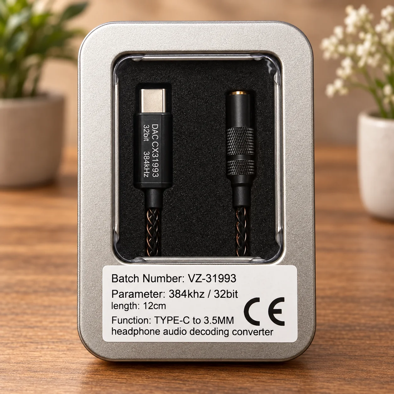 Dac para auricular auxiliar a tipo C · imagen 4