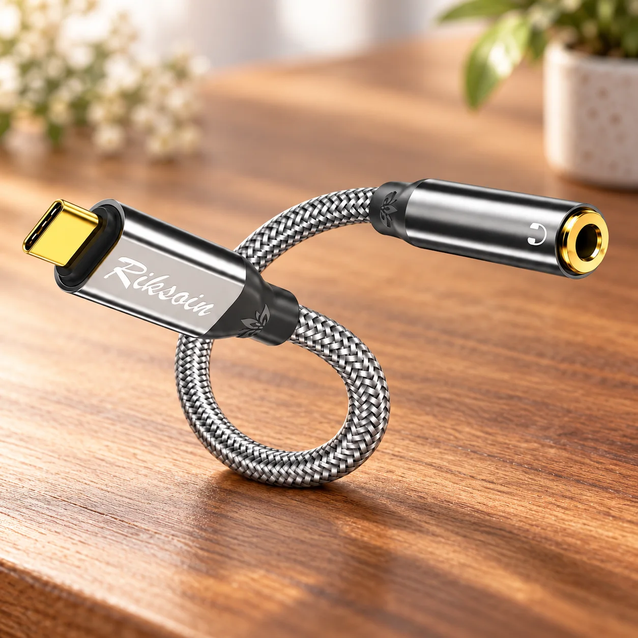 Adaptador auxiliar a tipo C - Riksoin · imagen 2