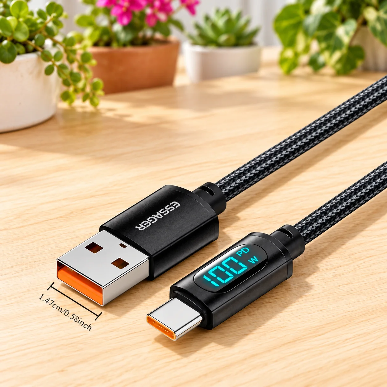 Cable de carga 100W LED -  Essager