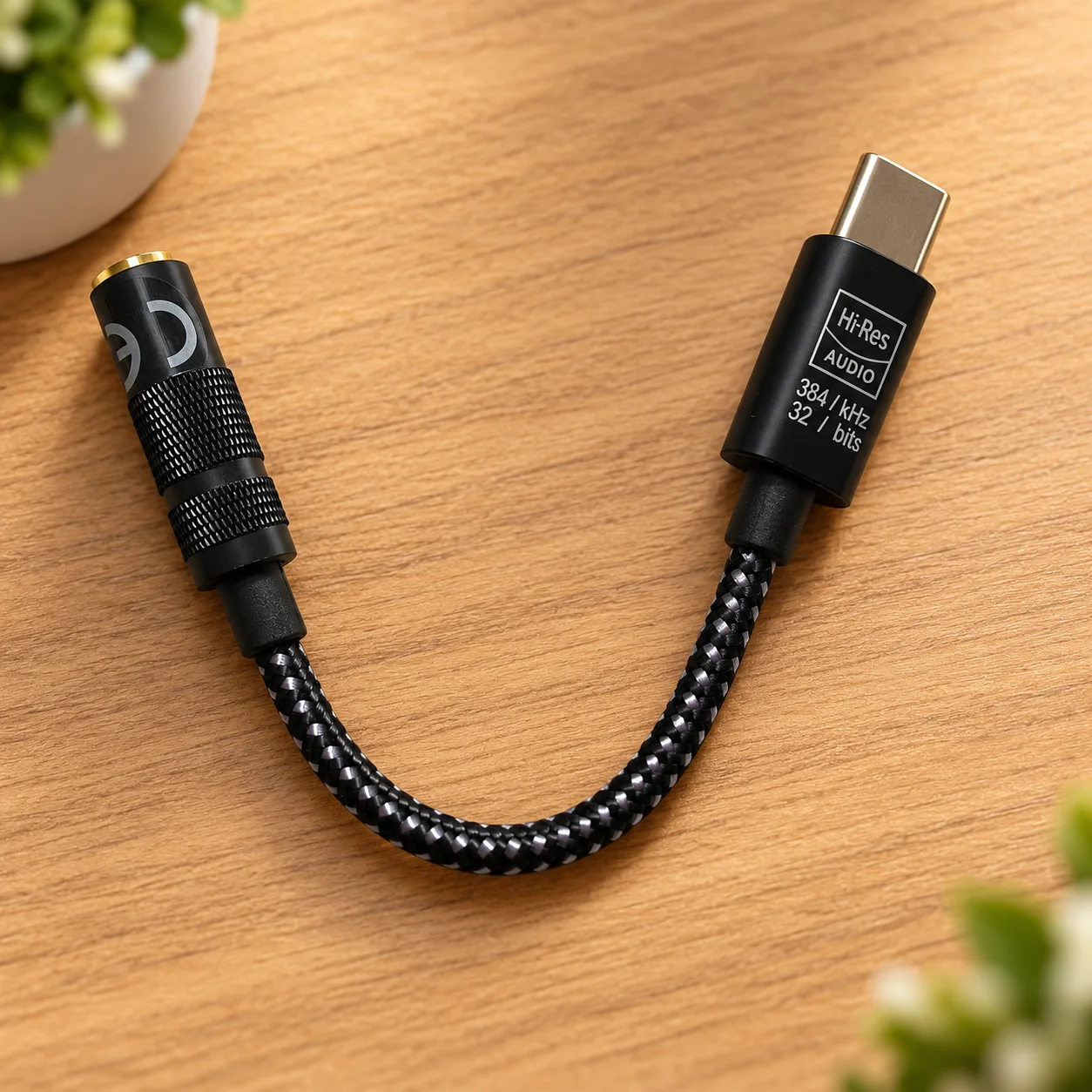 Dac para auricular auxiliar a tipo C · imagen 2