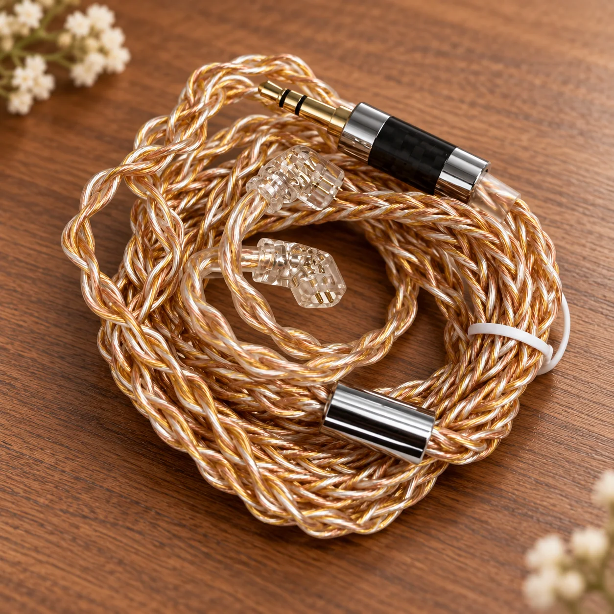 KZ 784 Core gold silver - Cable de auricular InEar · imagen 2